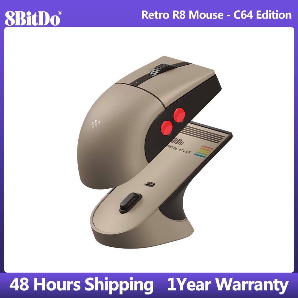 Retro Gaming Style - 8BitDo Retro R8 Mouse with Micro