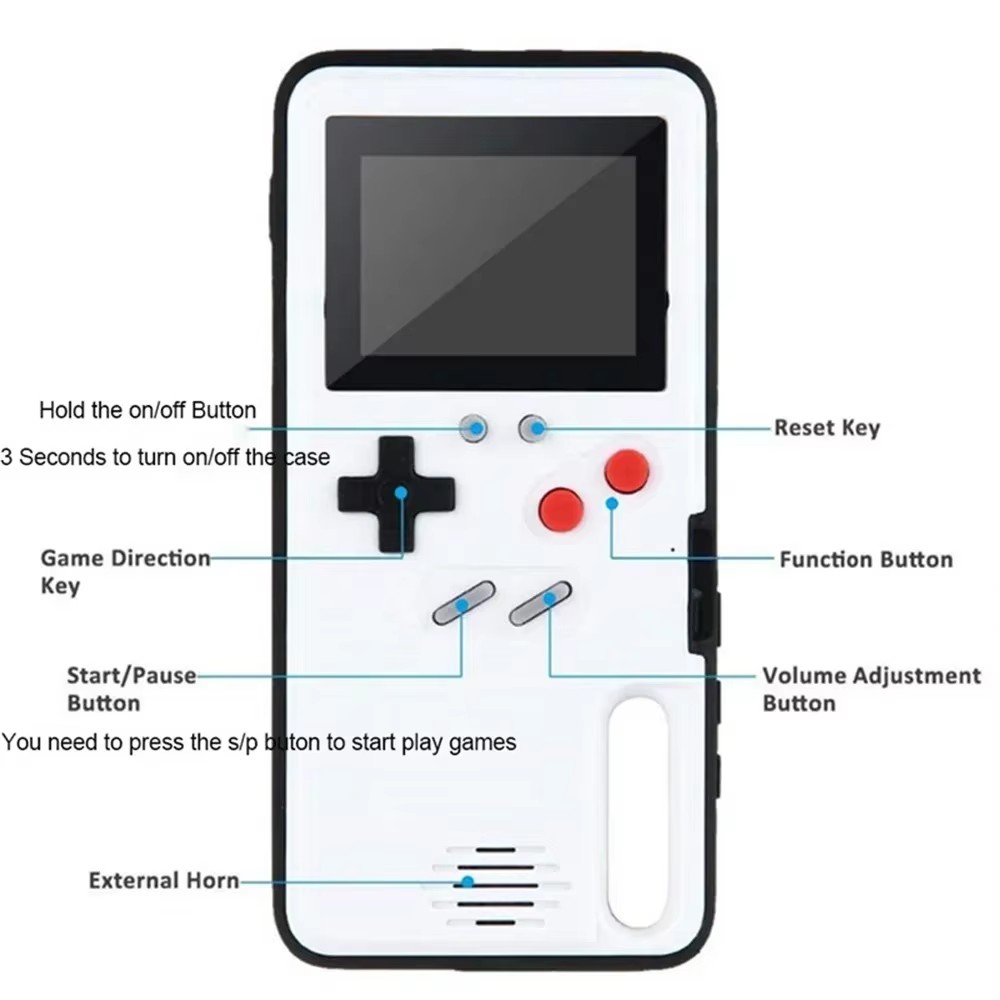 Retro Gaming Projector - For iPhone 14 16 15 12