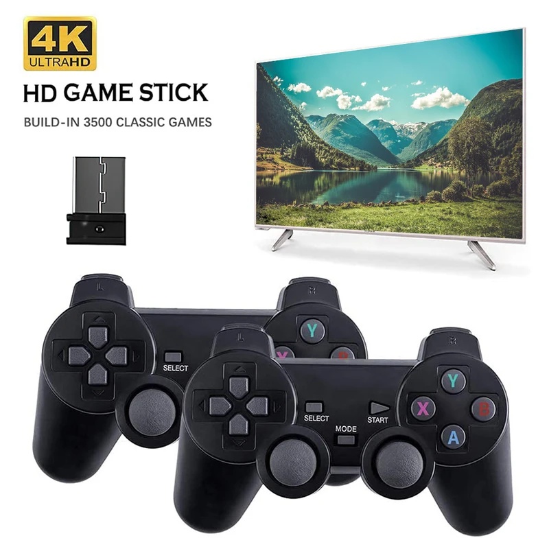 Retro Gaming Tv Box - No Delay 2.4G Wireless Game Controller