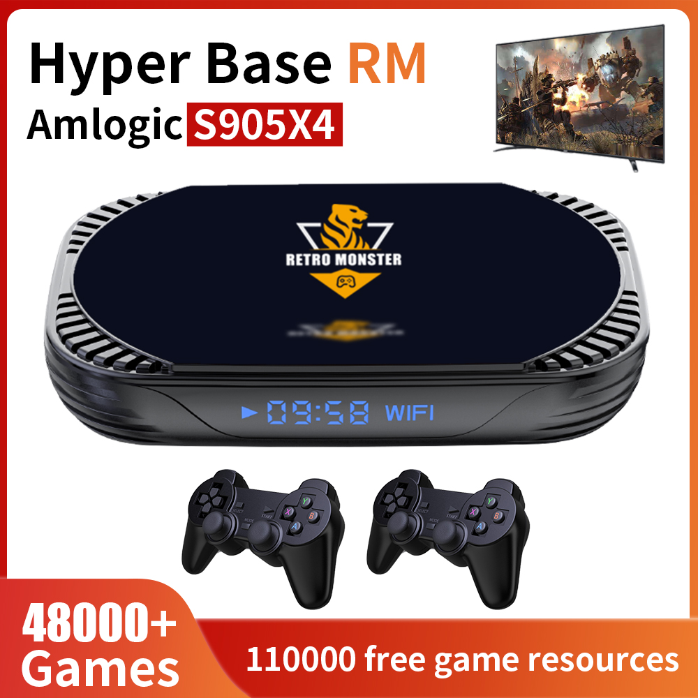 Retro Gaming Tv Box - 4K Retro Video Game Console S905X4