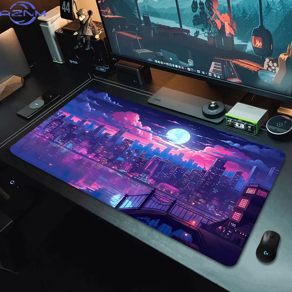 Retro City Street Mousepad Neo - Retro Gaming Tokyo review and price
