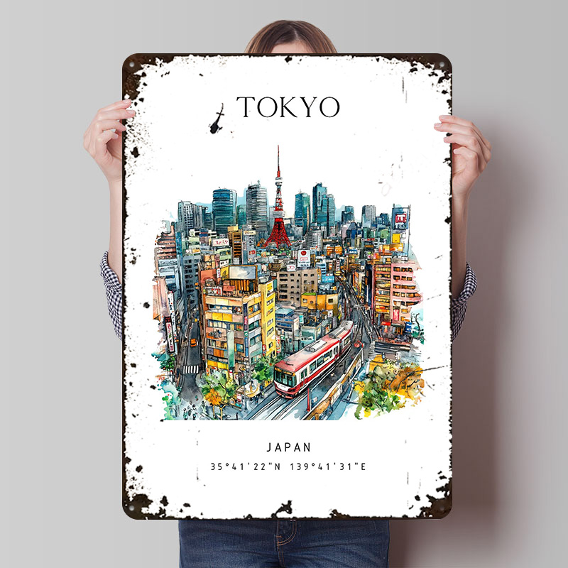 Tokyo Japan Travel Printed Pos - Retro Gaming Tokyo review and price