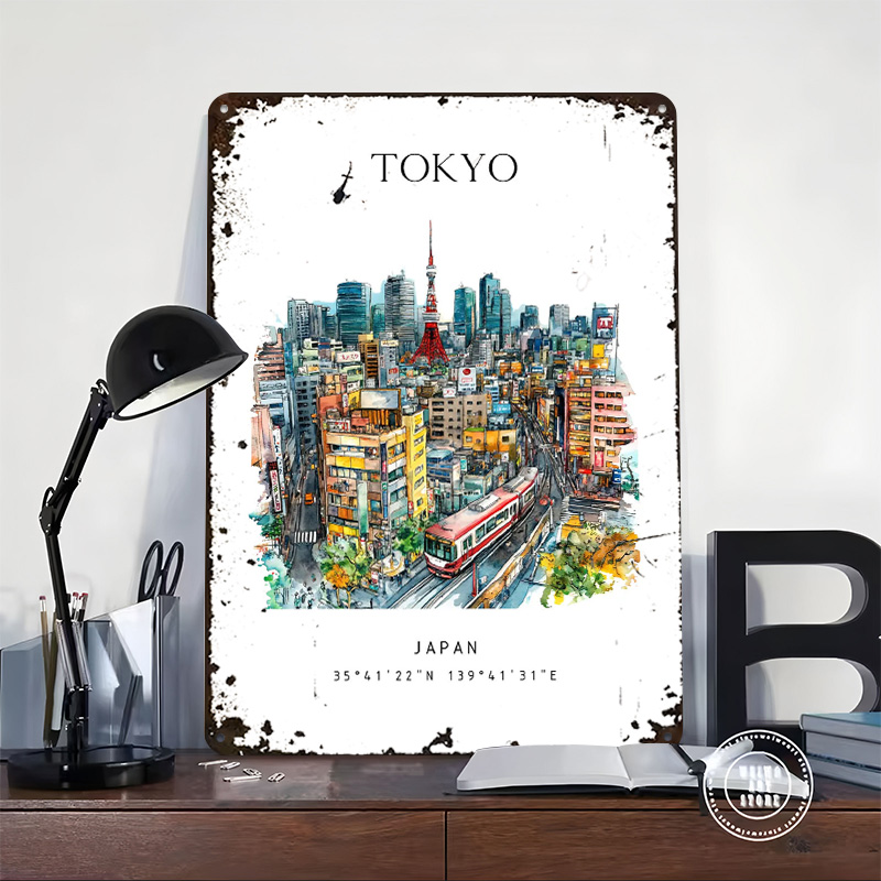Tokyo Japan Travel Printed Pos - Retro Gaming Tokyo review and price