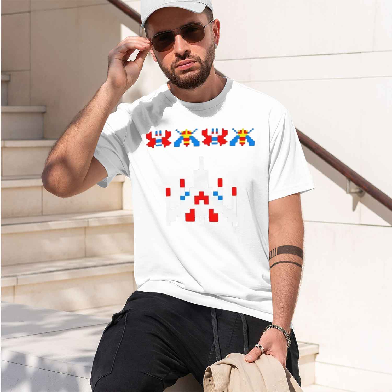 80s 70s Arcade Galaga Video Ga - Retro Gaming Style review and price
