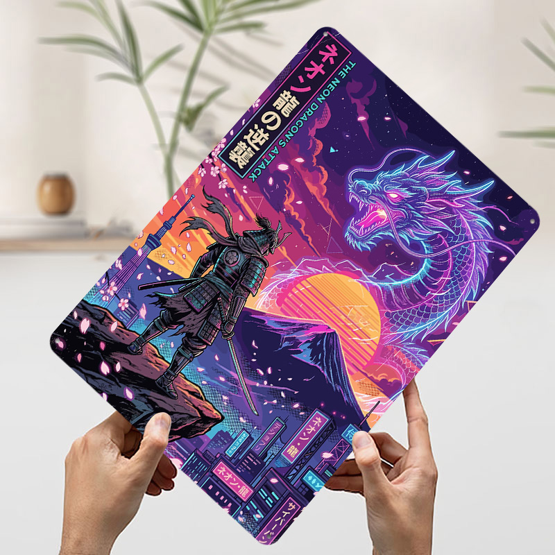 Samurai Vs Neon Dragon in Cybe - Retro Gaming Tokyo review and price