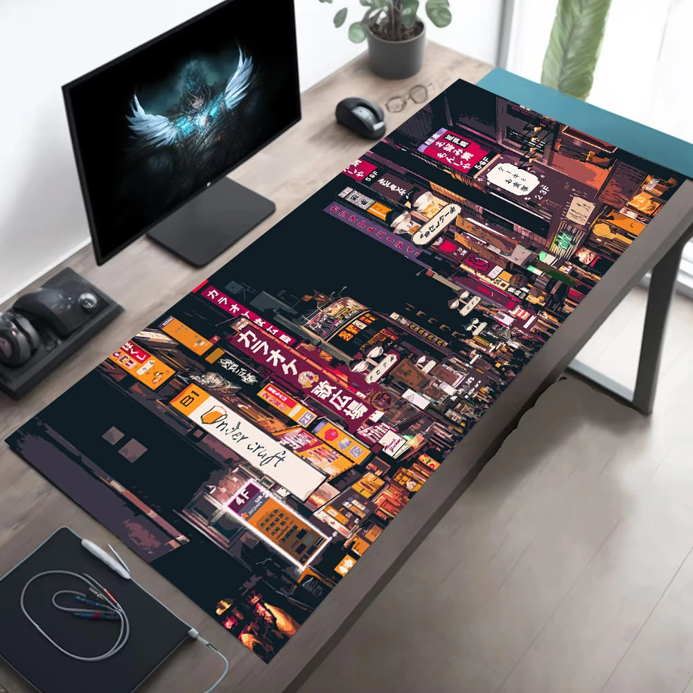 Retro City Street Mousepad Neo - Retro Gaming Tokyo review and price