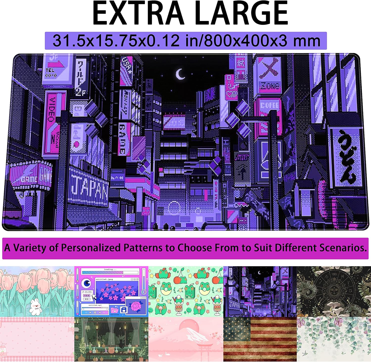 Tokyo Street Purple Neon Pixel - Retro Gaming Tokyo review and price