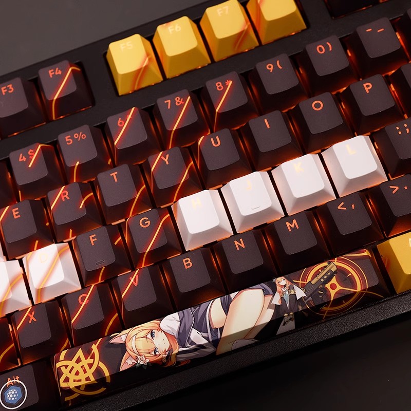 108 Keys/set Blue Archive Loch - Retro Gaming Keycaps review and price