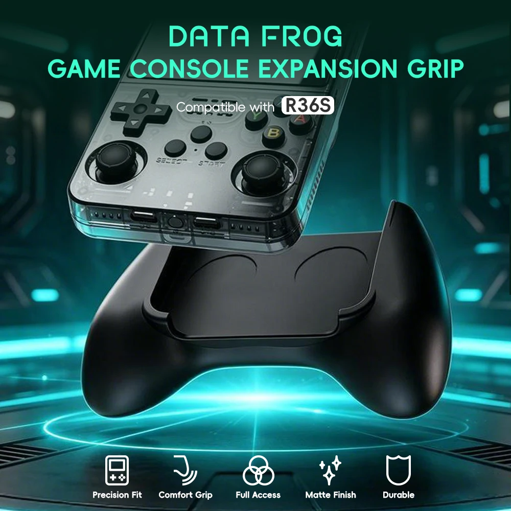 Data Frog R36S Game Grip Ergon - Retro Gaming Console Handheld review and price