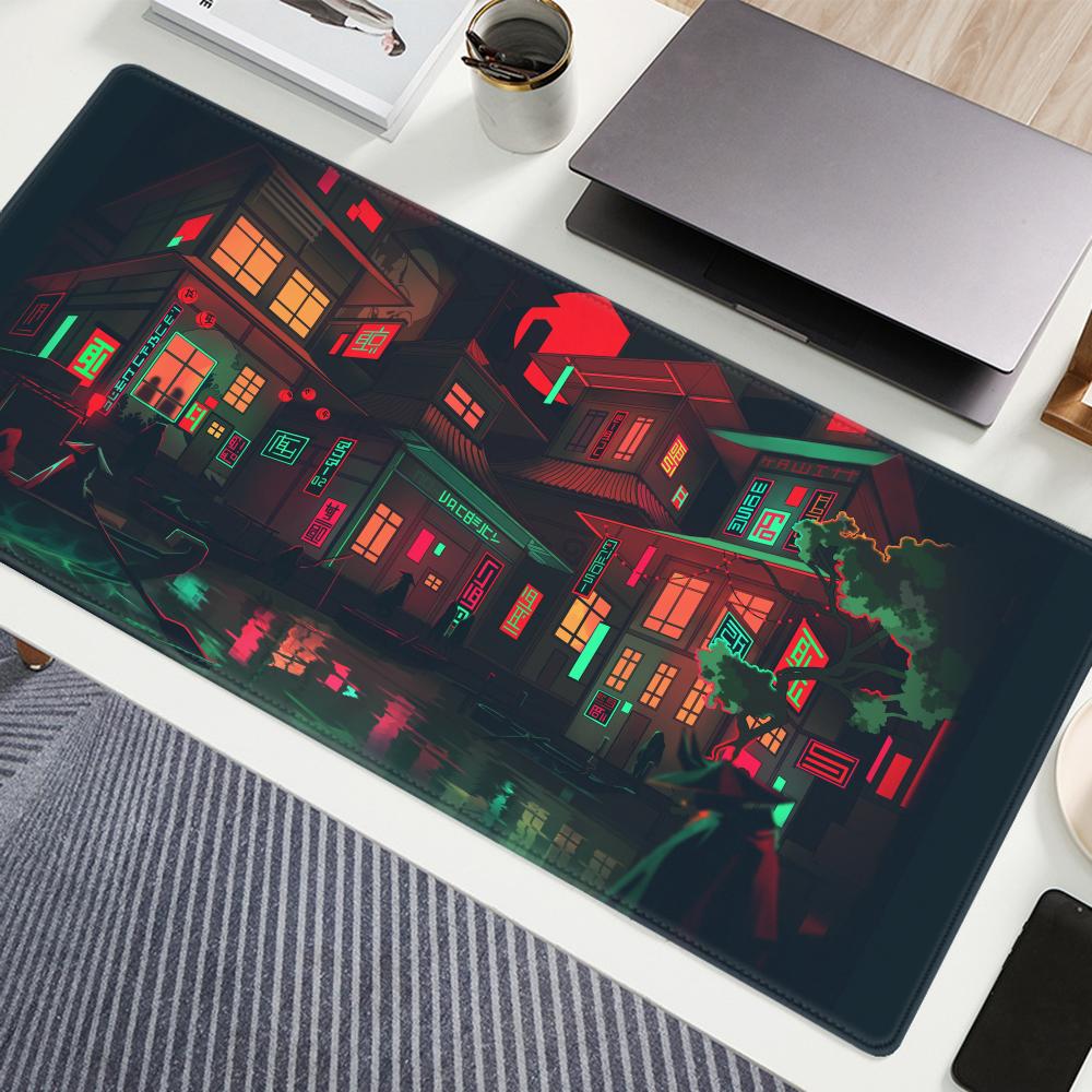 Retro Vaporwave Mousepad Neon  - Retro Gaming Tokyo review and price