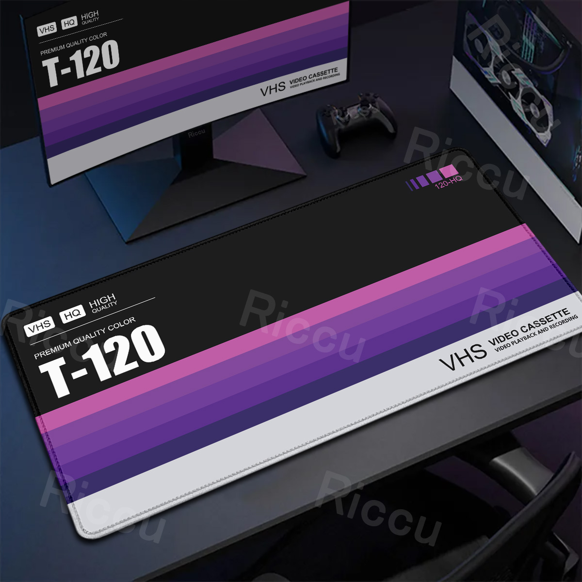 Retro VHS Style Mouse Pad Xxl  - Retro Gaming Style review and price