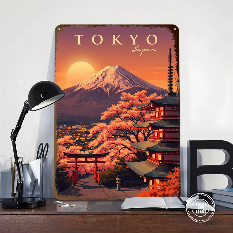Tokyo Japan Vintage Travel Met - Retro Gaming Tokyo review and price