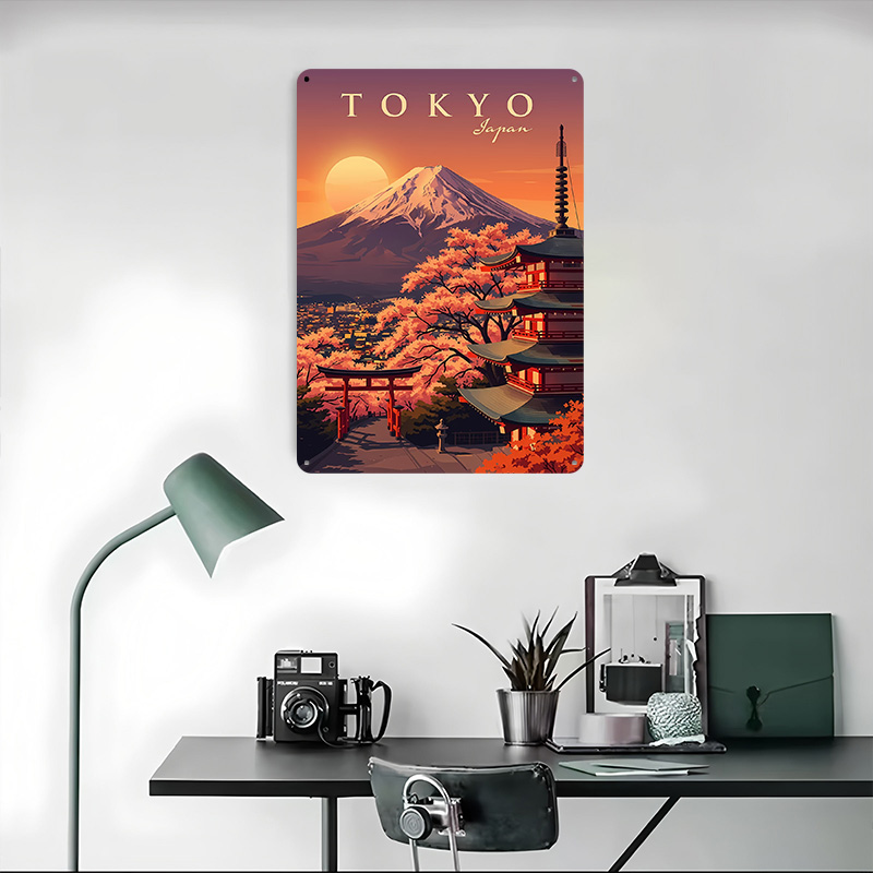 Tokyo Japan Vintage Travel Met - Retro Gaming Tokyo review and price