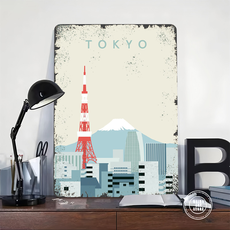 Tokyo Poster Retro 3D Printed  - Retro Gaming Tokyo review and price