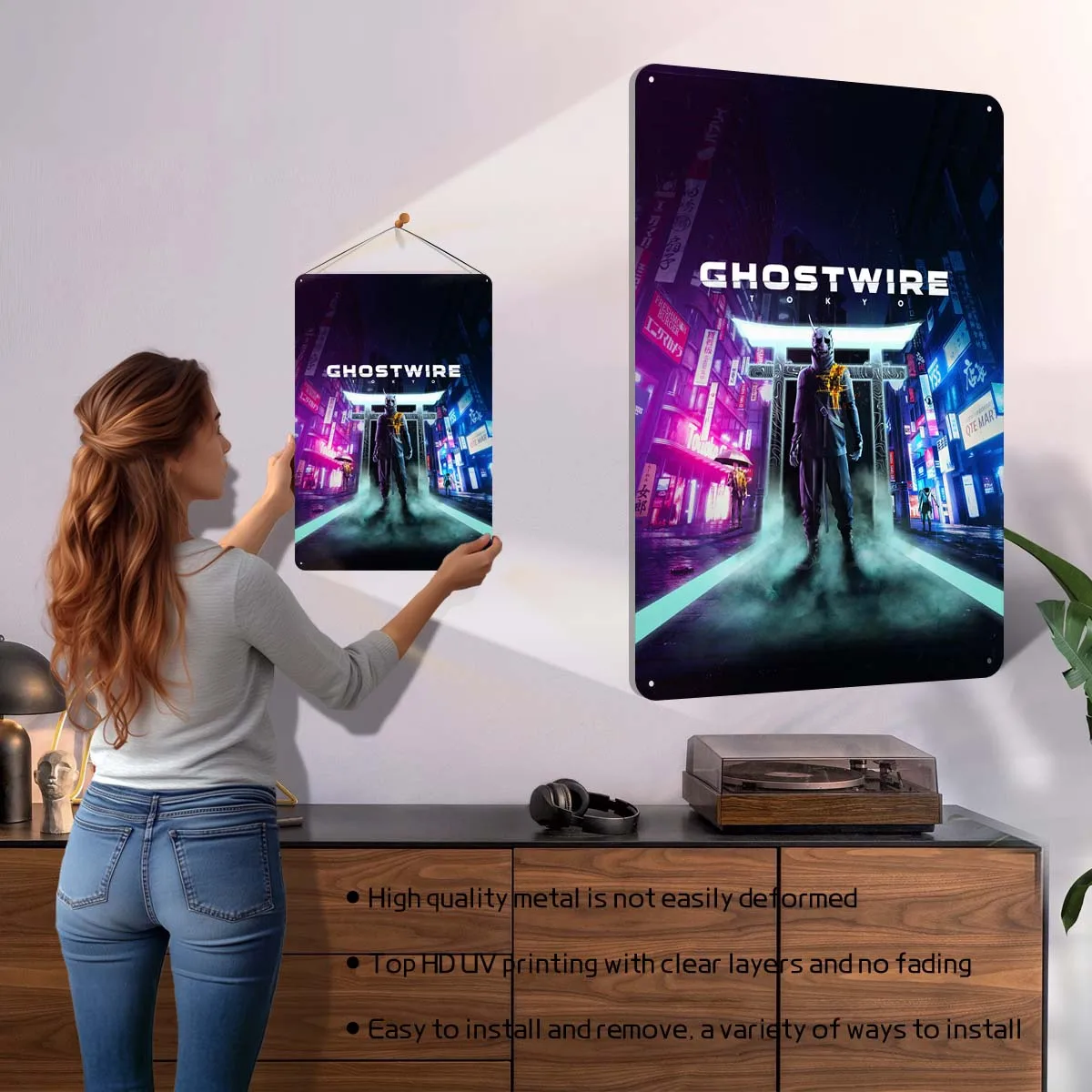 Ghostwire Tokyo Posters Classi - Retro Gaming Tokyo review and price