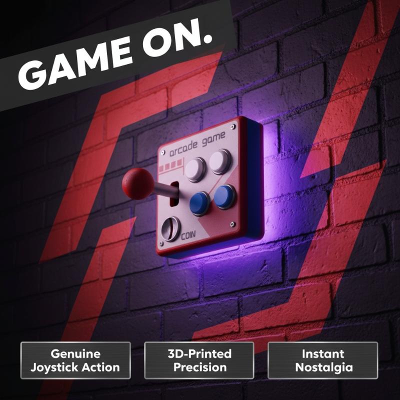 Retro Arcade Game Button Switc - Retro Gaming Style review and price