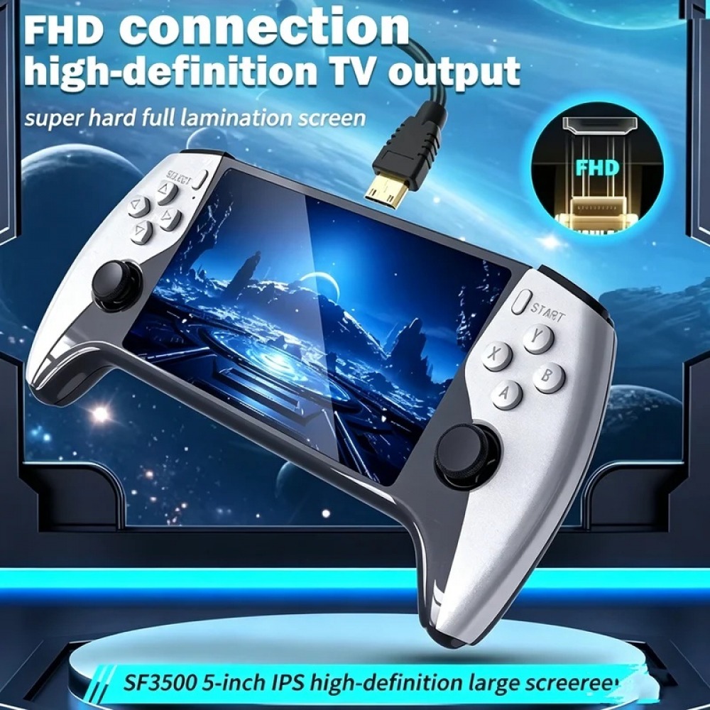 SF3500 5 inch Handheld Game Co - Retro Gaming Console Handheld review and price